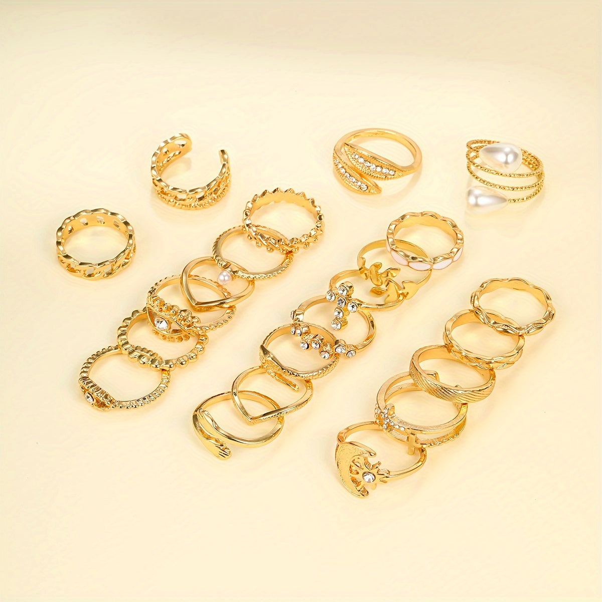 Vintage Mix & Match Ring Set