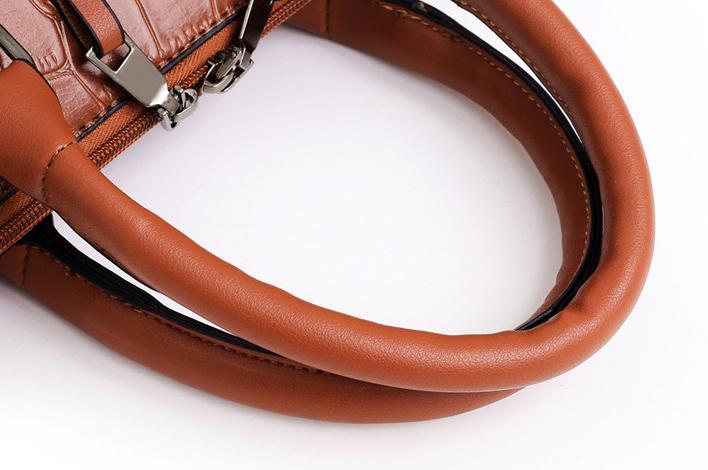 Helda | 4-Piece Modern Leather Bag Set