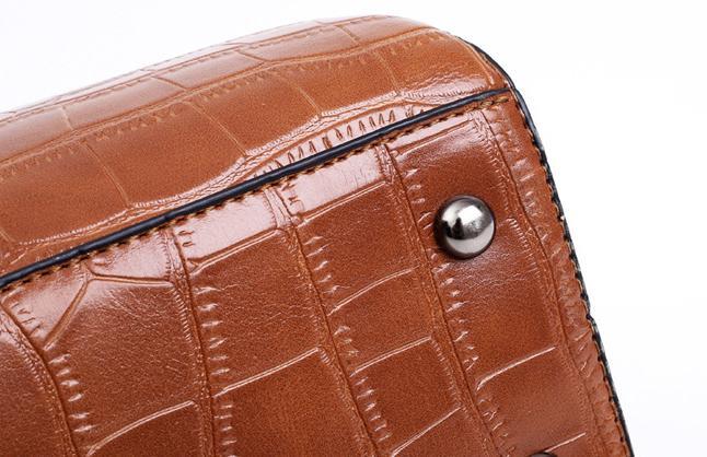 Helda | 4-Piece Modern Leather Bag Set