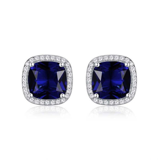 Midnight Sapphire Earrings