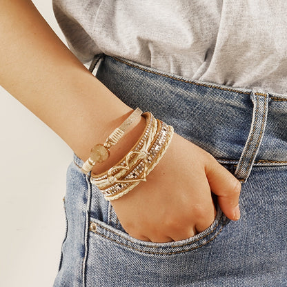 Bohemian Multi-Layer Leather Bracelet