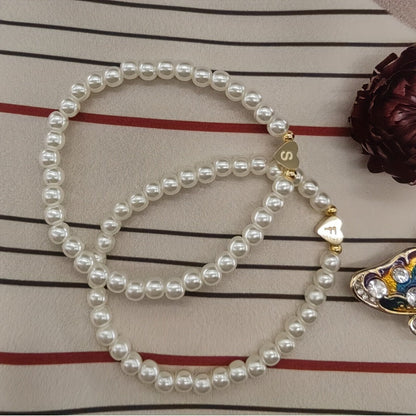 A-Z Heart Initial Bracelet