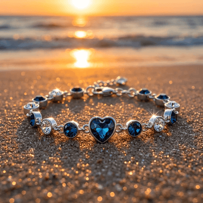 Ocean Heart Glow Bracelet