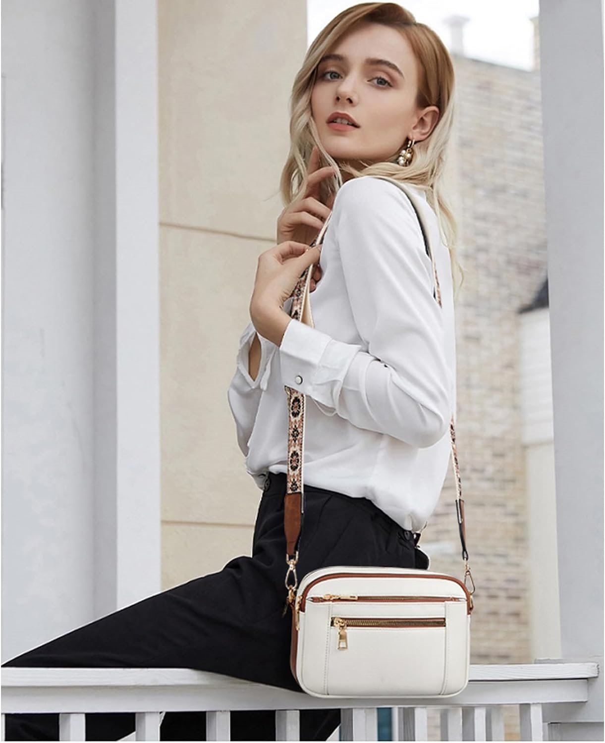 Ariana | Refined Leather Shoulder Bag