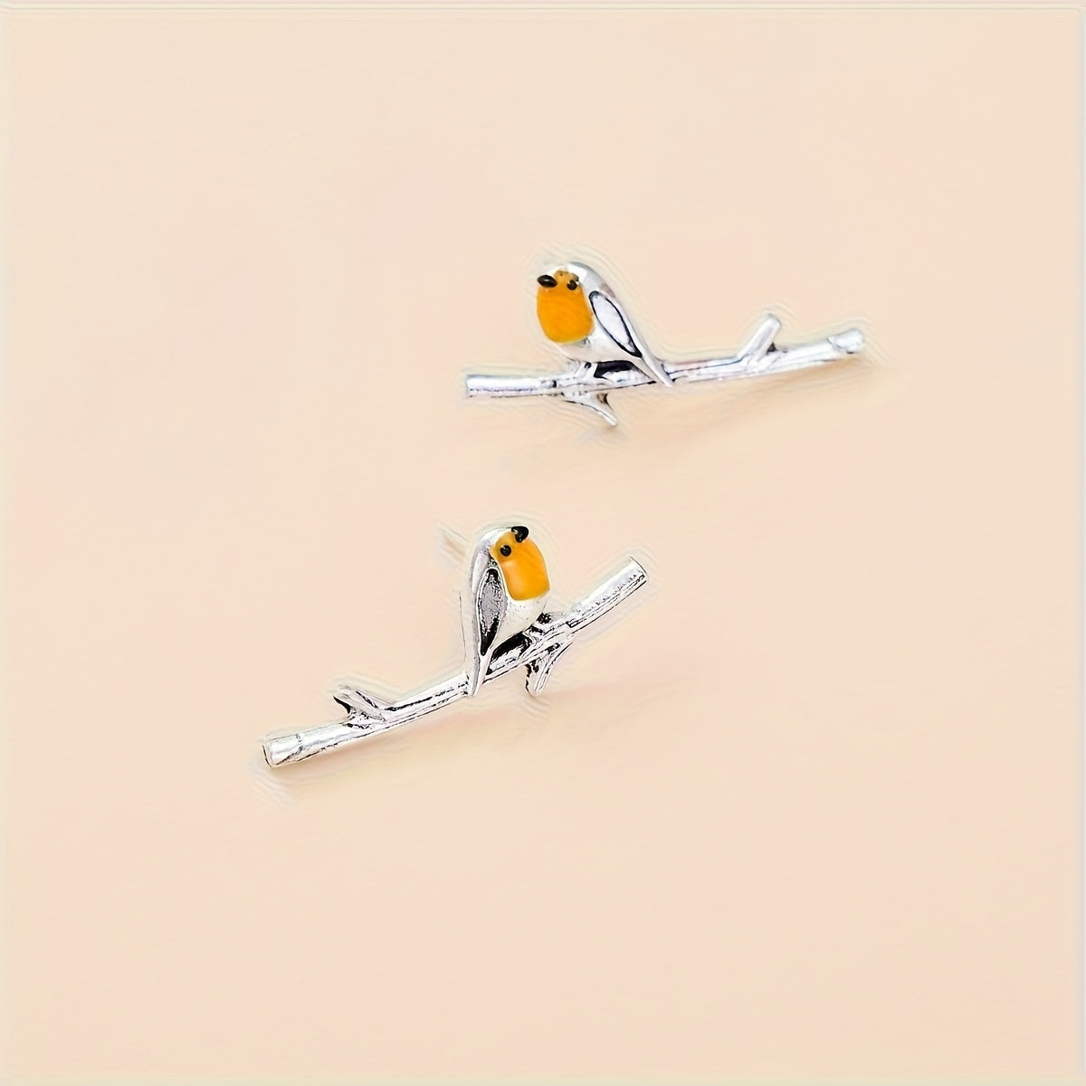 Cartoon Animal Bird Earrings