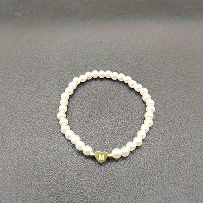 A-Z Heart Initial Bracelet