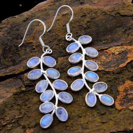 Sophisticated Moonstone Earrings