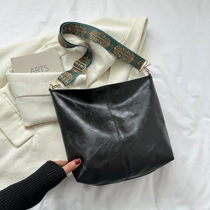 Chelsey | Vintage Charm Leather Shoulder Bag