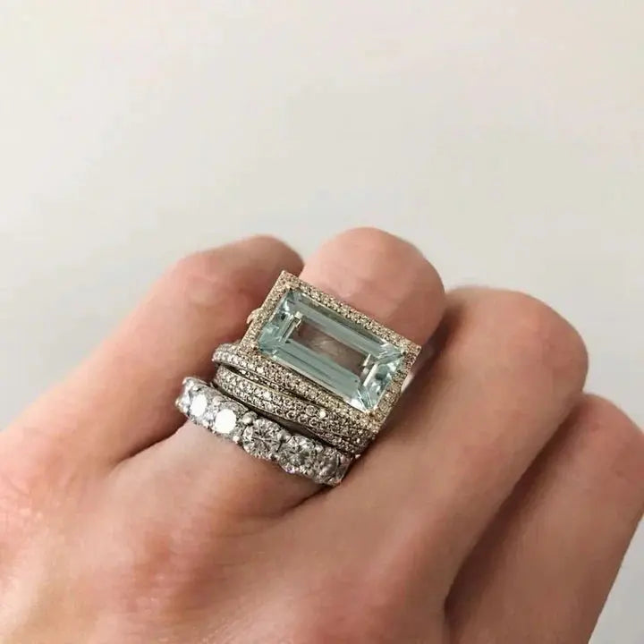 Timeless Vintage Silver Ring with Turquoise