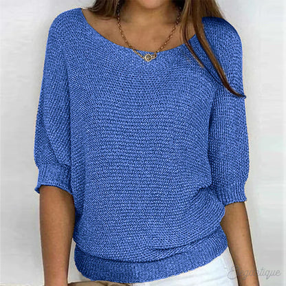Yvette | Relaxed Knit Top