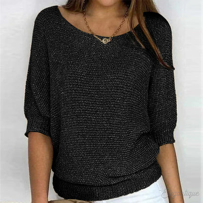 Yvette | Relaxed Knit Top