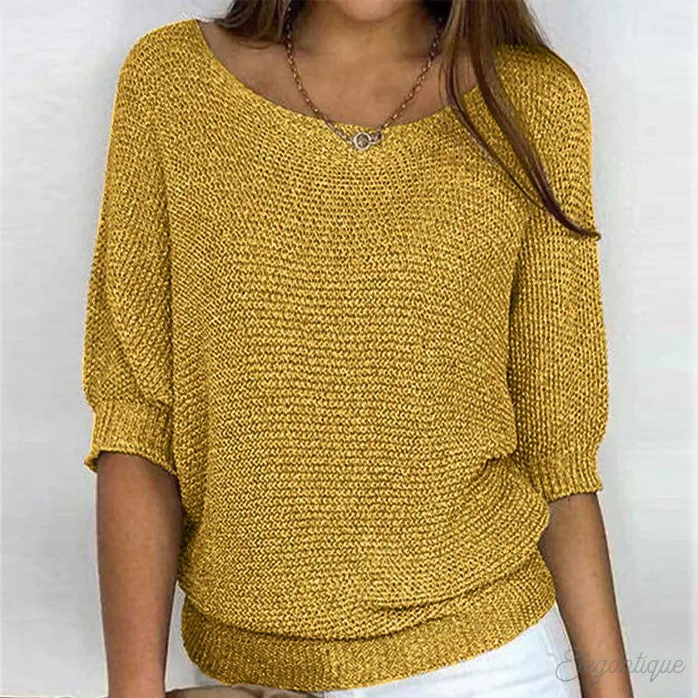 Yvette | Relaxed Knit Top