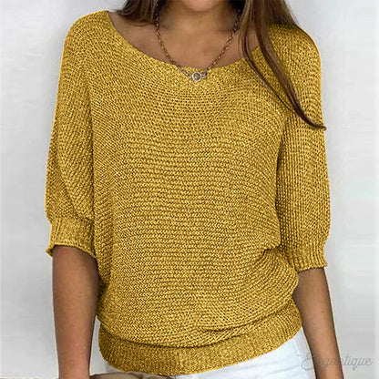 Yvette | Relaxed Knit Top