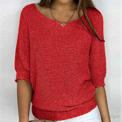Yvette | Relaxed Knit Top